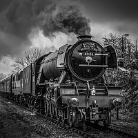 Buy canvas prints of 60103 Flying Scotsman heading to Irwell Vale by David Oxtaby  ARPS