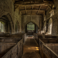 Buy canvas prints of St Michaels, Stretton en le Field by David Oxtaby  ARPS