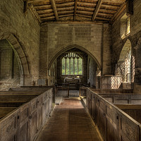 Buy canvas prints of St Michaels, Stretton en le Field by David Oxtaby  ARPS