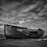 Buy canvas prints of Washed up boat by David Oxtaby  ARPS