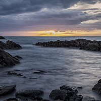 Buy canvas prints of Rhoscolyn Bay at Dusk by David Oxtaby  ARPS