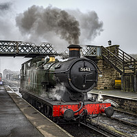Buy canvas prints of 5643 at Embsay station by David Oxtaby  ARPS