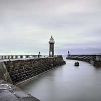 Buy canvas prints of Whitby Harbour by David Oxtaby  ARPS