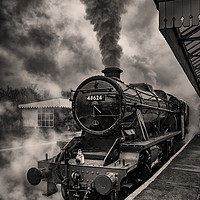 Buy canvas prints of 48624 at Ramsbottom Station by David Oxtaby  ARPS