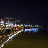 Buy canvas prints of Whitby at Dusk by David Oxtaby  ARPS