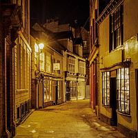 Buy canvas prints of The backstreets of Whitby by David Oxtaby  ARPS