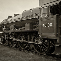 Buy canvas prints of 46100 'The Royal Scot' by David Oxtaby  ARPS