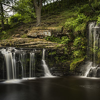 Buy canvas prints of Lumb Hole Falls by David Oxtaby  ARPS