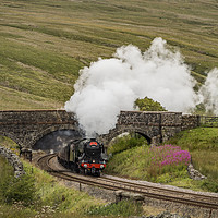 Buy canvas prints of Flying Scotsman at Ais Gill by David Oxtaby  ARPS