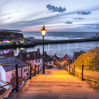 Buy canvas prints of 199 Steps in Whitby by David Oxtaby  ARPS