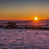 Buy canvas prints of A Yorkshire sunrise by David Oxtaby  ARPS