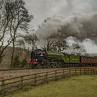 Buy canvas prints of 'Tornado' 60163 on the North Yorkshire Moors Railw by David Oxtaby  ARPS