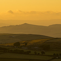Buy canvas prints of low light over the Pennines by David Oxtaby  ARPS