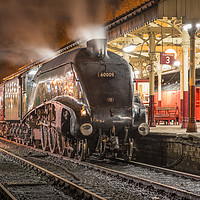 Buy canvas prints of Union of South Africa 60009 at Bury Bolton Street by David Oxtaby  ARPS
