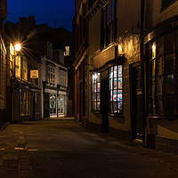 Buy canvas prints of Whitby at night by stephen king