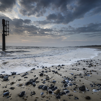 Buy canvas prints of  Tide rush by Darren Carter