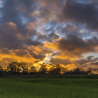 Buy canvas prints of  Firey Mote Park. by natssnapz photography
