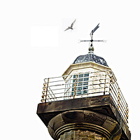 Buy canvas prints of Penzance Lighthouse by Mark Cummins