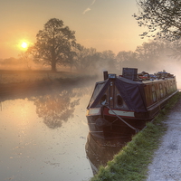 Buy canvas prints of  Hatton - Grand Union Canal. by Jonathan Smith