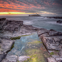 Buy canvas prints of St Ives Bay Cornwall by Jonathan Smith