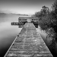 Buy canvas prints of Earlswood Lakes, Warwickshire by Jonathan Smith