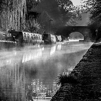 Buy canvas prints of Grand Union Canal Hatton Warwickshire by Jonathan Smith