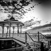 Buy canvas prints of  The Bandstand by Mark Caplice