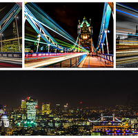 Buy canvas prints of  London by Night by Mark Caplice