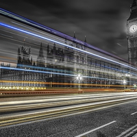 Buy canvas prints of  Parliament by Night by Mark Caplice