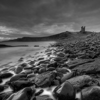 Buy canvas prints of  Dunstanburgh by Alexander Perry