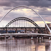 Buy canvas prints of  Along the Tyne by Alexander Perry