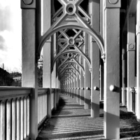 Buy canvas prints of  High Level Bridge by Alexander Perry