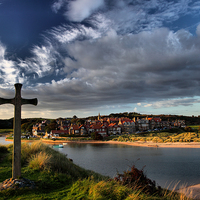 Buy canvas prints of  Alnmouth by Alexander Perry