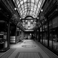 Buy canvas prints of  Central Arcade by Alexander Perry