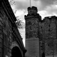 Buy canvas prints of  Newcastle Castle Keep by Alexander Perry