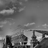 Buy canvas prints of  Gallowgate End by Alexander Perry