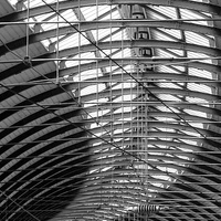 Buy canvas prints of  Station Roof by Alexander Perry
