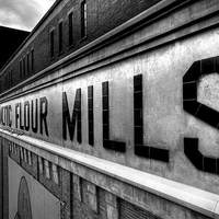 Buy canvas prints of  Baltic Flour Mills by Alexander Perry