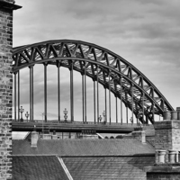 Buy canvas prints of  Tyne Bridge View by Alexander Perry
