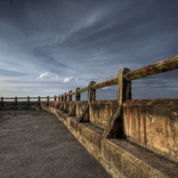 Buy canvas prints of Tynemouth Outdoor Pool III by Alexander Perry
