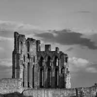 Buy canvas prints of  Tynemouth Priory by Alexander Perry