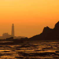 Buy canvas prints of  St Marys Sunrise by Alexander Perry