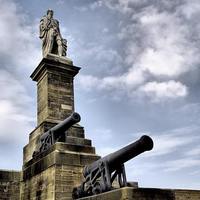 Buy canvas prints of  Collingwood Memorial, Tynemouth by Alexander Perry