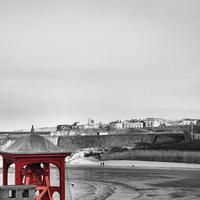 Buy canvas prints of  Cullercoats Bay by Alexander Perry