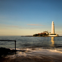 Buy canvas prints of  St Marys Lighthouse by Alexander Perry