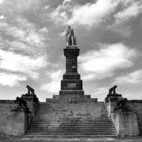 Buy canvas prints of  Collingwood Memorial, Tynemouth by Alexander Perry