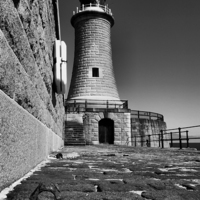 Buy canvas prints of  Tynemouth Pier by Alexander Perry