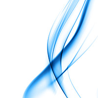 Buy canvas prints of Blue smoke abstract on white by Vishwanath Bhat