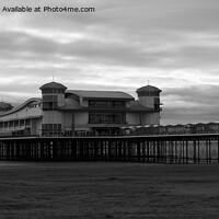 Buy canvas prints of The pier Weston-Super-Mare by michael freeth