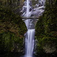 Buy canvas prints of Winter at the waterfall by Hans Franchesco